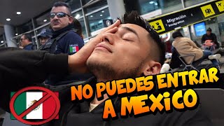 ME QUIEREN NEGAR LA ENTRADA A MEXICO POR SER COLOMBIANO