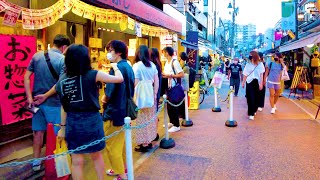 [Nippori Walk in Tokyo] Downtown in the evening ♪ (4K ASMR non-stop)