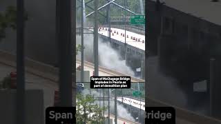 Span of McClugage Bridge implodes in Peoria as part of demolition plan