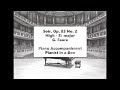 G. Faure - Soir, Op. 83 No. 2 (High - E♭ major) - karaoke - piano accompaniment