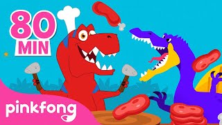 Dinosaurios para niños 🦖🦕 | +Recopilación | Pinkfong Canciones y Cuentos Infanti
