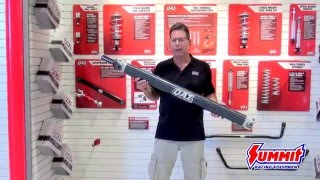 QA1 REV Series Carbon Fiber Driveshafts - New Product at SEMA 2015