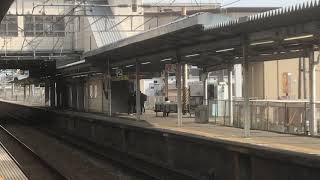 223系W38編成＋223系V12編成新快速姫路行き　魚住駅通過