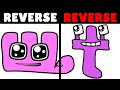 Reverse Spanish Baby VS Reverse New Russian Baby Alphabet Lore | Part 11 (Z-А...)