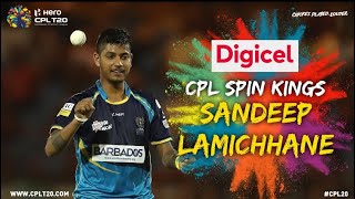 CPL SPIN KINGS | SANDEEP LAMICHHANE | #CPLSpinKings #CPL20 #CricketPlayedLouder