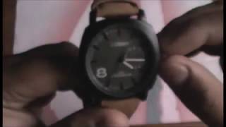 Curren Mens Leather Watch (Review)