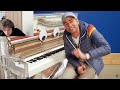 Exystin reacts to This Piano Speaks English  Mark Rober