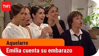 Emilia cuenta a su familia que está embarazada | Aquelarre – T1E97