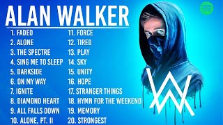 AlanWalker - Greatest Hits 2021 | TOP 100 Songs of the Weeks 2021, Best Playlist Full Album