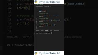 Three Ways To Format Strings In Python | Python Tutorial
