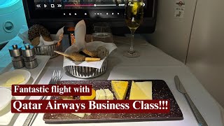 FULL REVIEW: Qatar Airways B787 Business Class: Doha to Stockholm