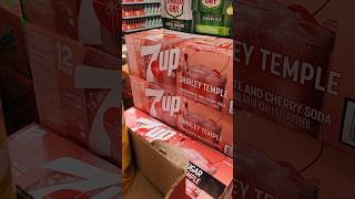 🍒 Shirley Temple 7up!! #New #walmart #soda #drink #grocery #pomegranate #cherry #today #shorts