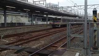 【鉄道動画】155 520M からの 回送 電車 113系 広ヒロ F-13+P-07 編成 広島駅 7番 ホーム 発車