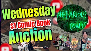 Wednesday $1 Comic Book Auctions!!