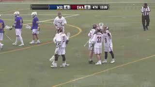 Swarthmore Men's Lacrosse Highlights vs. Widener University (Feb. 23, 2019)