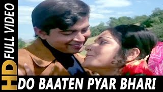 Do Baaten Pyar Bhari | Kishore Kumar, Asha Bhosle | Aankhon Aankhon Mein 1972 Songs