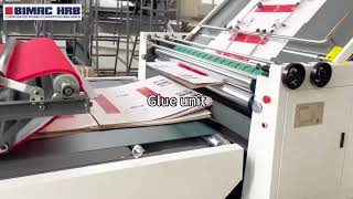 HRB-1300A flute laminating machine | Fully automatic flute laminator | Flute lamination