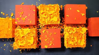 Flakey I Dyed Chalk Blocks I Dusty | Vibrant | ASMR I Oddly Satisfying #asmr #fyp