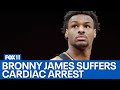 Bronny James suffers cardiac arrest at USC