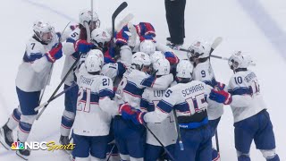 USA Hockey holds off Canada 6-5 in shootout to play for Youth Olympics gold medal | NBC Sports