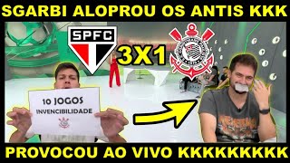 JOGO ABERTO | SGARBI ALOPROU OS ANTIS KKKK | SÃO PAULO VENCE MAJESTOSO NO MORUMBIS