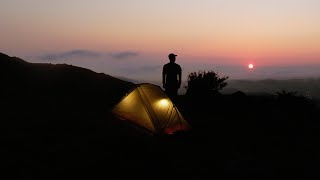 【香港露營】一人輕量露營 絕美雲海日出 Ultralight Camping in Hong Kong