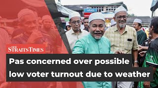 Pas concerned over possible low voter turnout due to weather