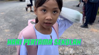 Hari Pertama🎉 Awal Pagi Sis \u0026 BB Bangun Semangat Pergi Sekolah😘