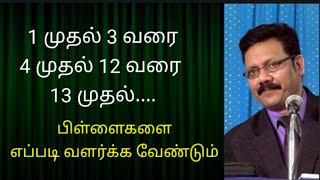 பிள்ளைகளை 1 முதல் 3 வரை, 3 முதல் 12 வரை, 13 முதல்... எப்படி வளர்க்க வேண்டும் (பெற்றோர்கள் பாருங்கள்)