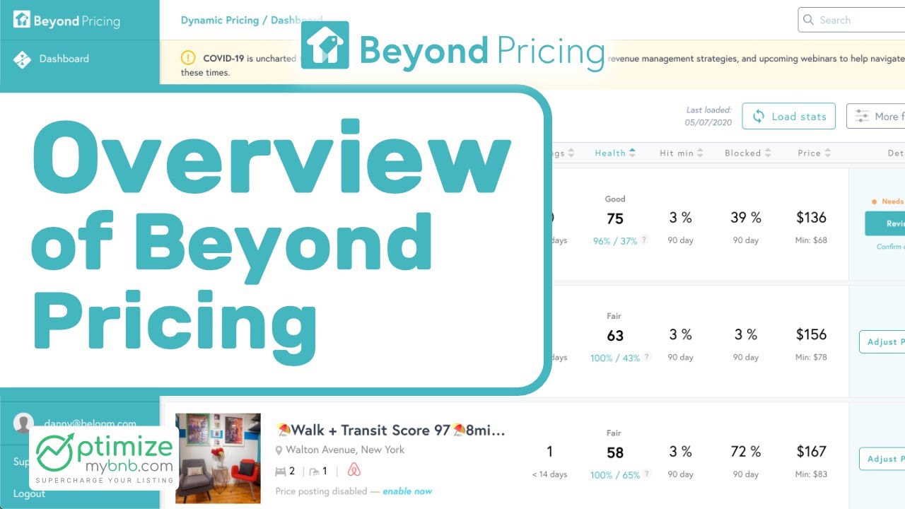 Beyond Pricing Demo | Airbnb Smart Pricing Strategy + Overview - YouTube