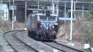 COLOURFUL OFFLINKS - SUPERFAST/NON-SUPERFAST EXPRESS TRAINS WITH 3900HP WAG-5 LOCOMOTIVES