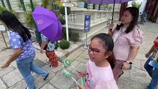 ข้าวหอม กับพี่มังกร ￼ สักการะศาลหลักเมือง ชมวัดพระแก้ว TheTempleofthe EmeraldBuddhaandtheGrandPalace