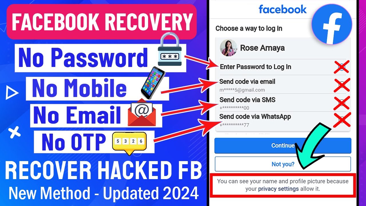 Hacked Facebook Account Recovery 2023 | How To Recover Hacked Facebook ...