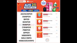 Shopee Payday Voucher Code to Claim