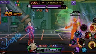 KOF ALLSTAR - UE Ash Crimson A6 Rugal Guild Inferno 21.4T+ DMG