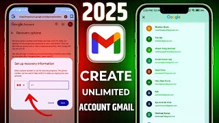 Unlimited Gmail Accounts Create In 2025 New METHOD