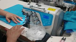 SURJETEUSE JACK-C4 EN ACTION...OVERLOCK JACK-C4 IN ACTION