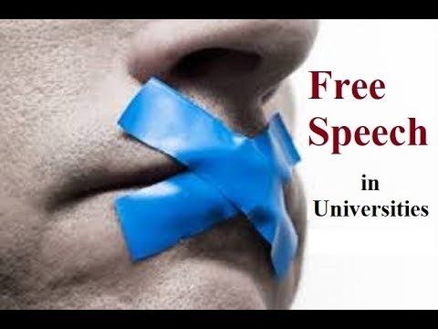 Free Speech (Part 3) - Free Speech In Universities - YouTube