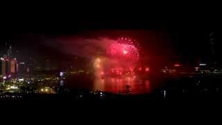 2013/2014香港除夕倒數煙花 Hong Kong Countdown Fireworks