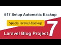 #17 Laravel Blog Project in Hindi (2021) - Setup Automatic Backup | Spatie laravel-backup package