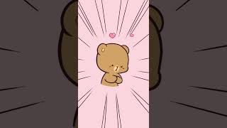 The cutest one ❤️ #shorts #milkmocha #milkandmocha #milkmochabear #bears #animation #cuteanimation