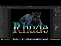 how to design shirts like rhude photoshop streetwear tutorial 2023