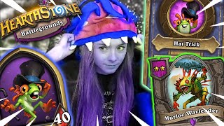 Roleplaying As A Murloc *WHILE PLAYING MURLOCS*  The Ultimate OP Hack?! [Hearthstone: Battlegrounds]