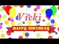 Happy Birthday Vicki Song