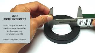 How to measure an oil seal