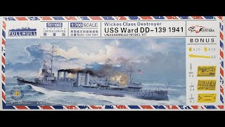 1/700 Flyhawk USS Ward Review/Preview