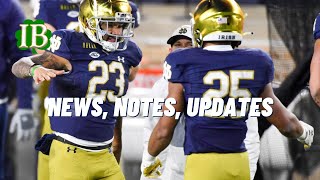 Notre Dame Football - News, Notes and Depth Chart Updates