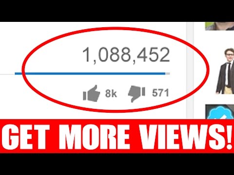 How To Get Your First MILLION Views On YouTube! How To Get Your First MILLION Views On YouTube!