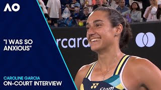 Caroline Garcia On-Court Interview | Australian Open 2024 First Round
