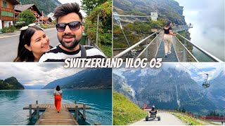 SWITZERLAND vlog 03 | Iseltwald \u0026 Grindelwald First